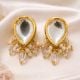 Handcrafted Classic Teardrop Kundan Jewelry Set for Women
